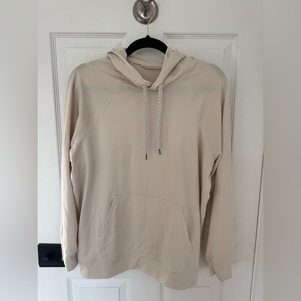 Vuori Cream Hoodie Sweater